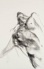 sketch of arching torso in movement